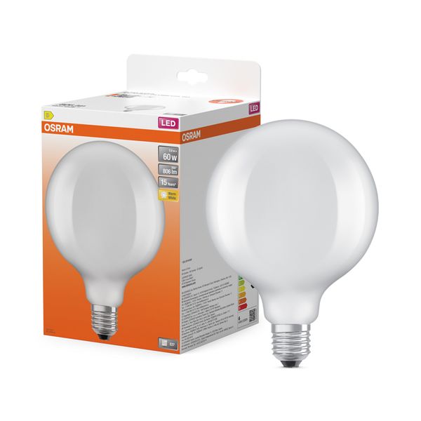LED Star Globe 125 60 Filament 5.9W 827 Frosted E27 - , изображение 4