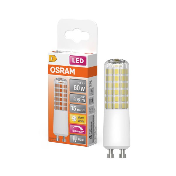 LED T Slim 60 320° DIM 6.5W 827 Clear GU10 - , изображение 8