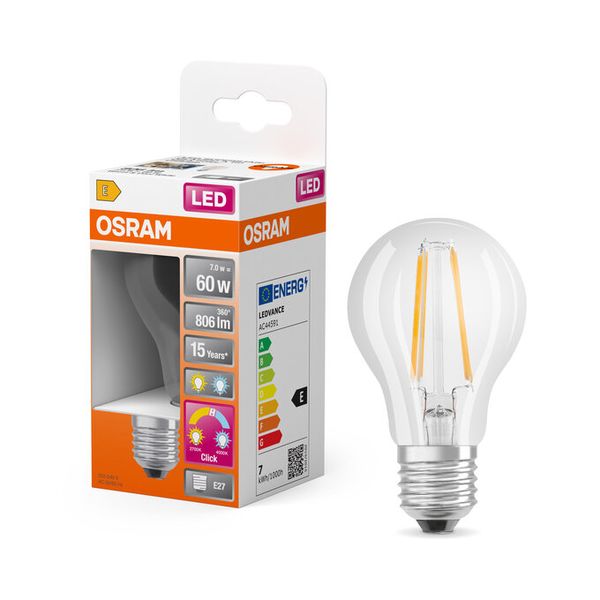LED Superstar Plus Classic A 60 Filament Active/Relax 7W 827/840 E27 - , изображение 8