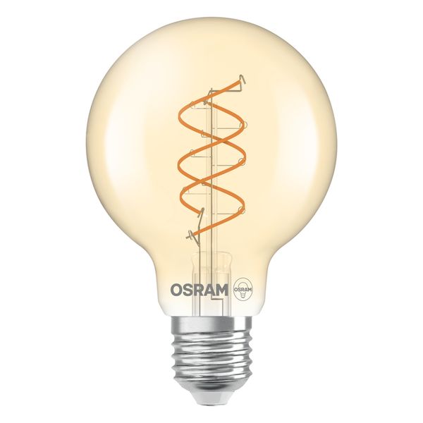 Vintage 1906 Globe 80 60 Spiral Filament DIM 8W 922 Gold E27 - , изображение 2