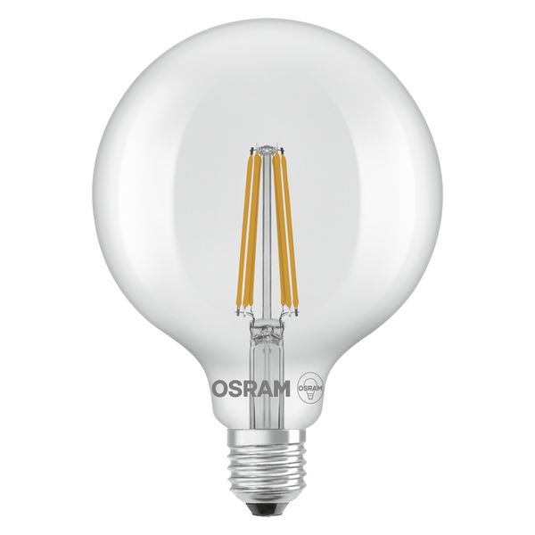 LED Classic Globe 125 100 Filament Energy efficiency class A 7.2W 827 Clear E27 - , изображение 2