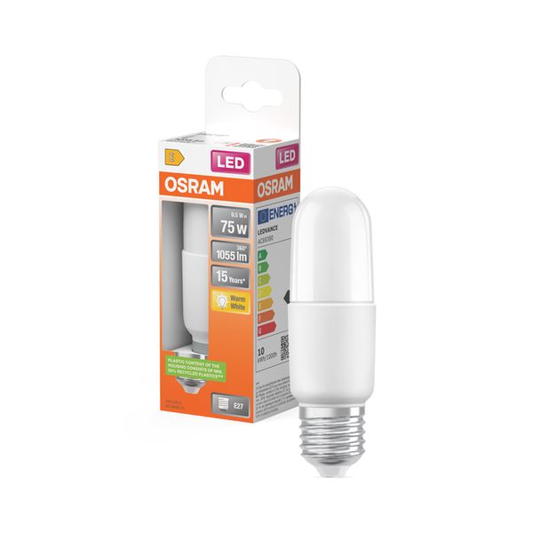 LED Star Classic Stick 75 9.5W 827 Frosted E27 - , изображение 12