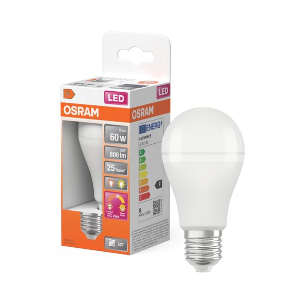 LED Superstar+ CLASSIC A60 Nightlight lamp 8W 827 FROSTED E27 - , изображение 6