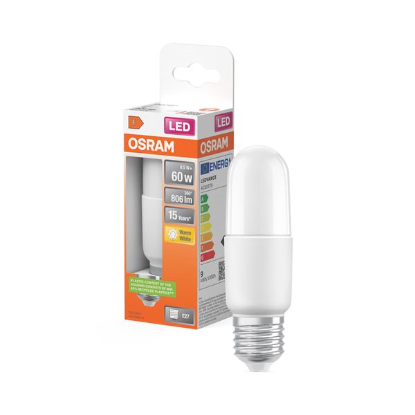 LED Star Classic Stick 60 8.5W 827 Frosted E27 - , изображение 8