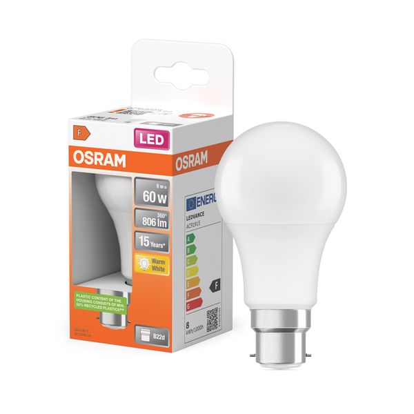 LED Star Classic A 60 8W 827 Frosted B22d - , изображение 8