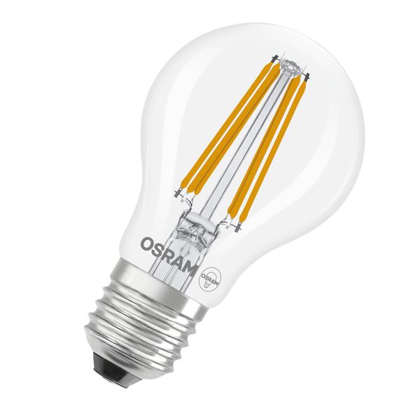LED Classic A 100 Filament Energy efficiency class A 7.2W 827 Clear E27 - 