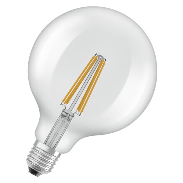 LED Classic Globe 125 100 Filament Energy efficiency class A 7.2W 827 Clear E27 - , изображение 4