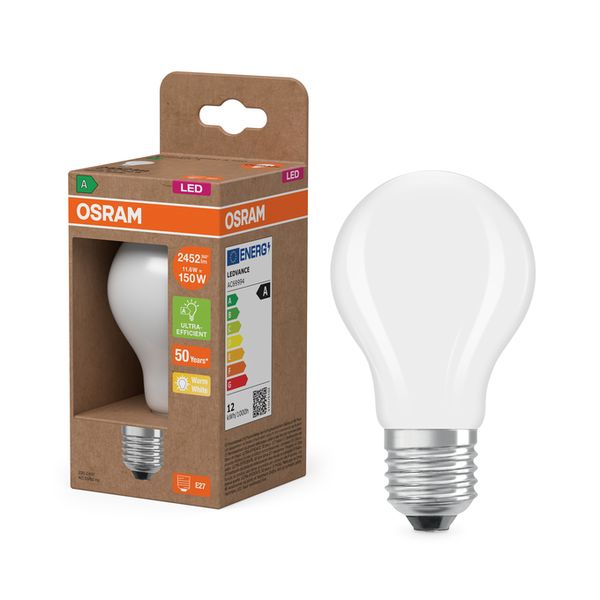LED Classic A 150 Filament Energy efficiency class A 11.6W 827 Frosted E27 - , изображение 8