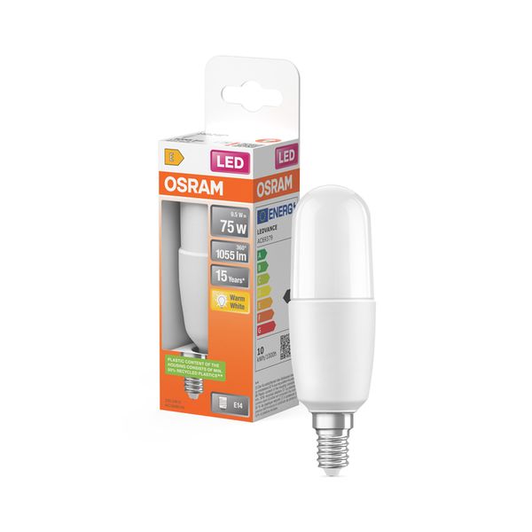 LED Star Classic Stick 75 9.5W 827 Frosted E14 - , изображение 6