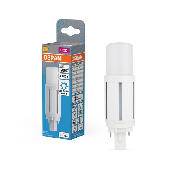 DULUX LED D26 VT EM & AC MAINS 9.5W 865 G24D - , изображение 13