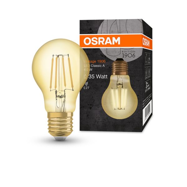 Vintage 1906 Classic A 35 Filament 4W 824 Gold E27 - , изображение 6