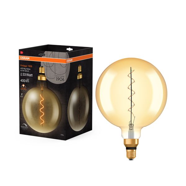 Vintage 1906 Globe 200 33 Filament DIM 4.8W 822 Gold E27 - , изображение 12