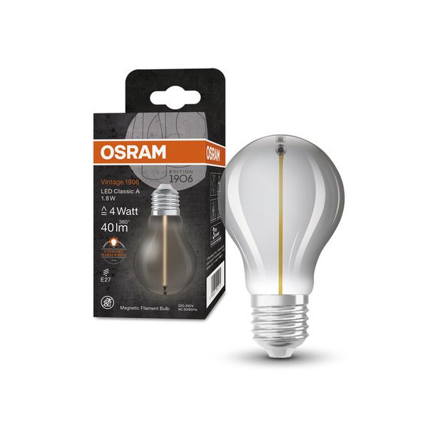 Vintage 1906 Classic A 4 Filament Magnetic 1.8W 818 Smoke E27 - , изображение 6
