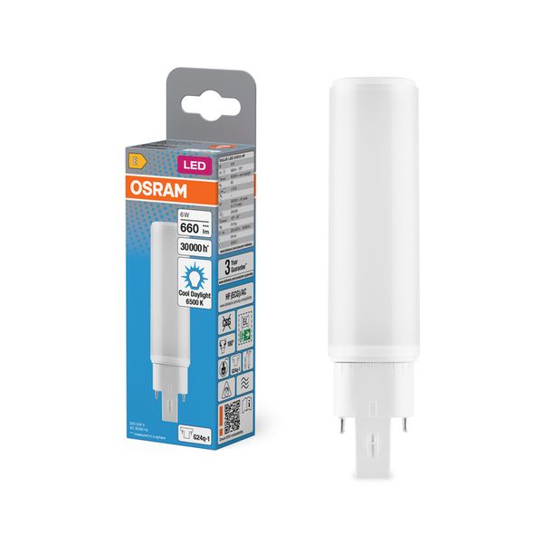 DULUX LED D/E13 HF & AC MAINS 6W 865 G24Q-1 - , изображение 9