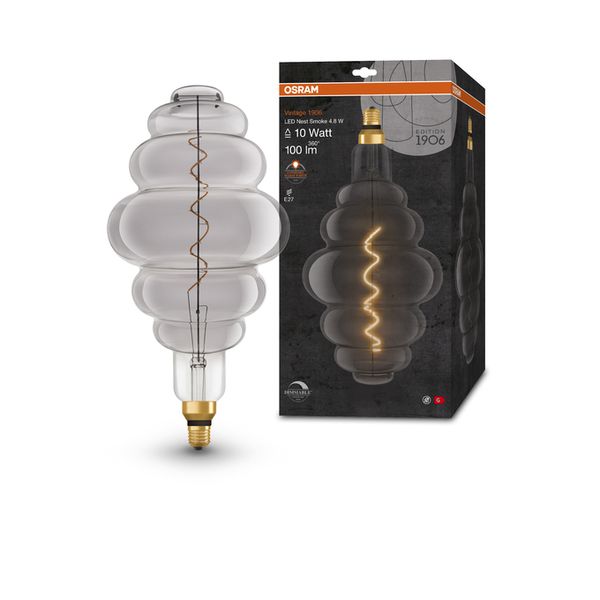 Vintage 1906 NEST 10 Filament DIM 4.8W 818 Smoke E27 - , изображение 6