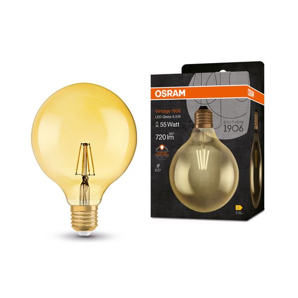 Vintage 1906 Globe 52 Filament 6.5W 824 Gold E27 - , изображение 21