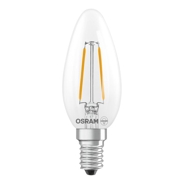 LED Star Classic B 25 Filament 1.8W 827 Clear E14 - , изображение 3