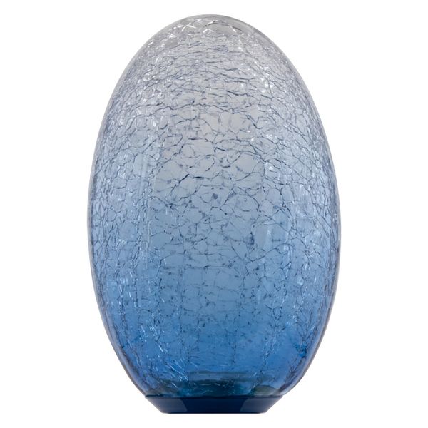 DECOR LED FLAT LAMP 3.5W 827 E27 Non-Dim IN CRACKED GLASS LONG BLUE - , изображение 7