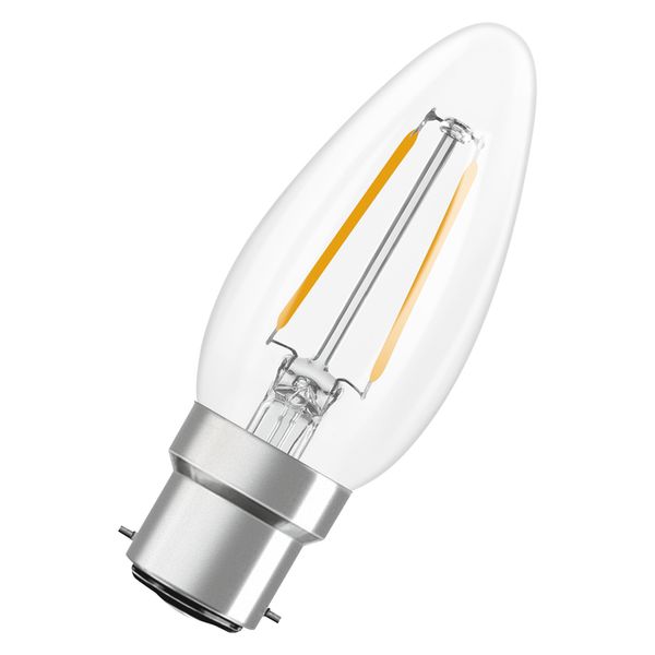 LED Star Classic B 25 Filament 1.8W 827 Clear B22d - , изображение 5