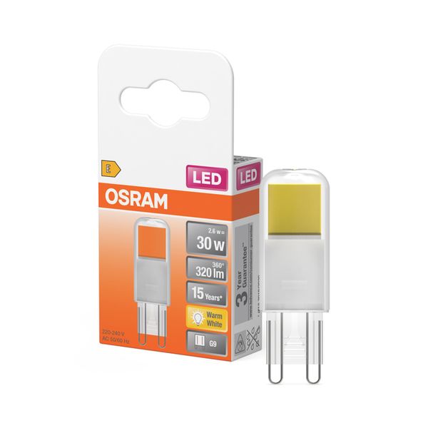 LED PIN 30 320° 2.6W 827 Clear G9 - , изображение 9