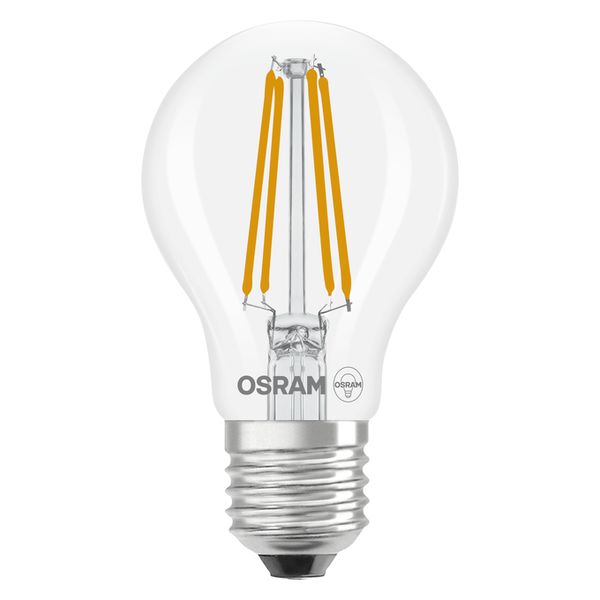 LED Classic A 40 Filament Energy efficiency class A 2.2W 827 Clear E27 - , изображение 3
