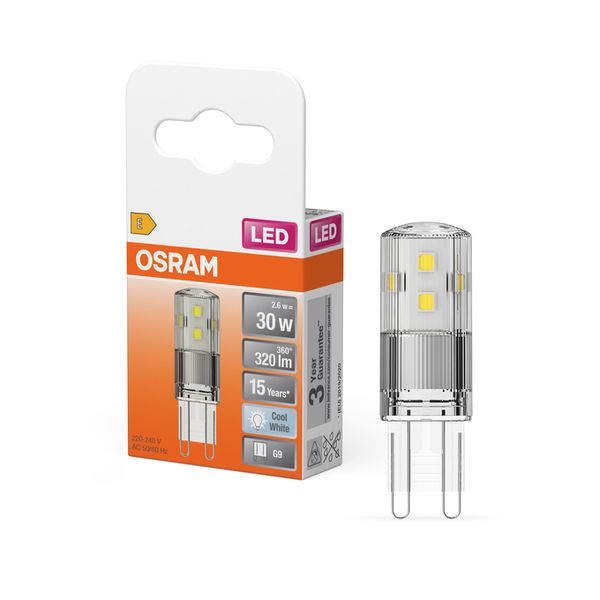 LED PIN 30 300° 2.6W 840 Clear G9 - , изображение 9