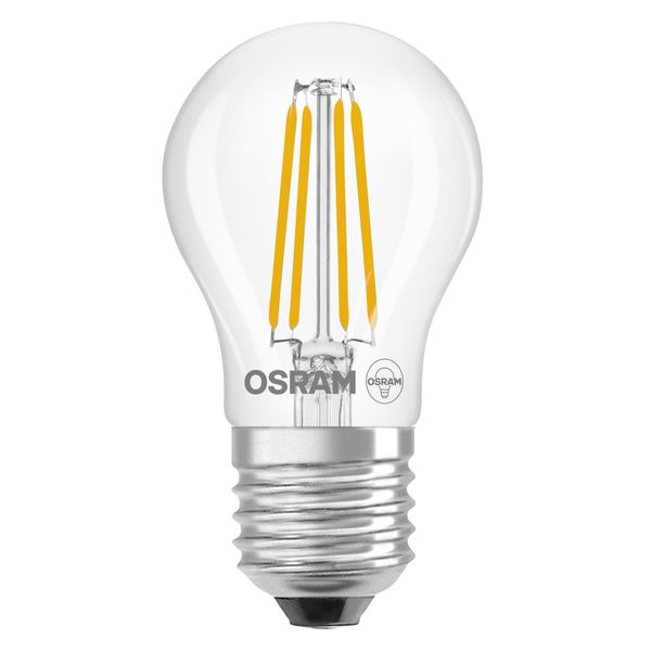 LED Classic P 25 Filament Energy efficiency class A 1.2W 840 Clear E27 - , изображение 3