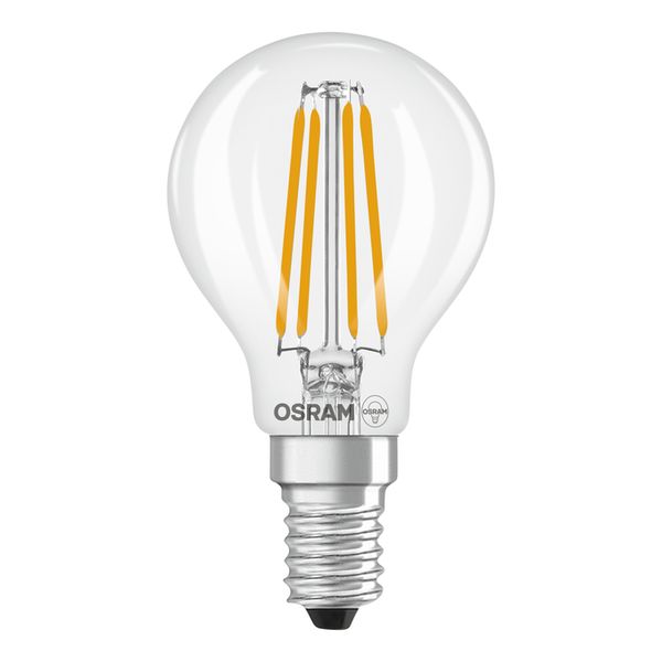 LED Classic P 40 Filament DIM Energy efficiency class B 2.5W 827 Clear E14 - , изображение 3