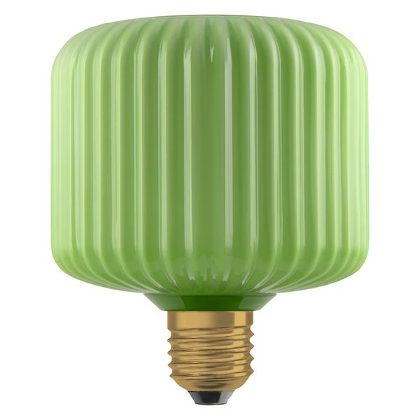 DECOR LED FLAT LAMP 3.5W 827 E27 Non-DIM IN COLOURED GLASS SQUARE GREEN - , изображение 5