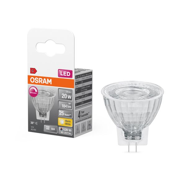 LED Superstar MR11 20 36° DIM 2.8W 927 GU4 - , изображение 5