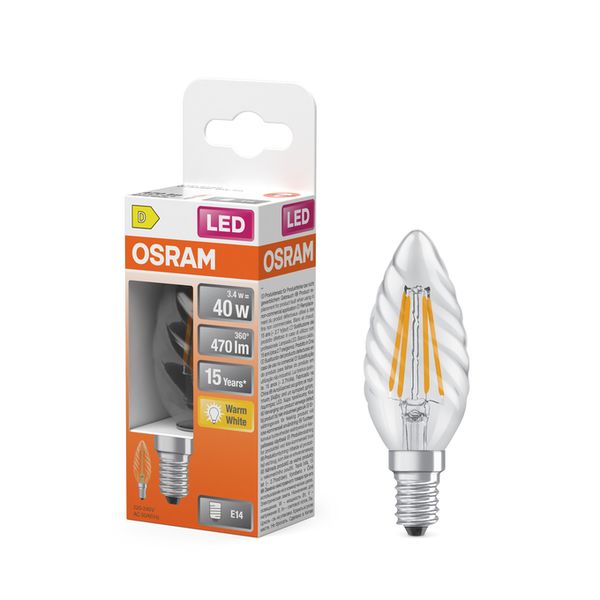 LED Star Classic BW 40 Filament 3.4W 827 Clear E14 - , изображение 9