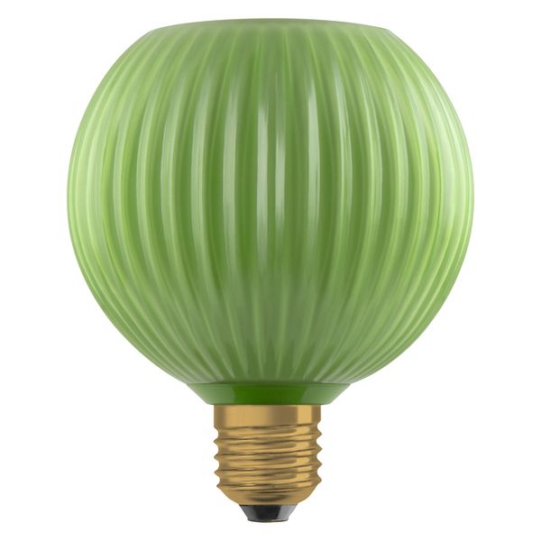 DECOR LED FLAT LAMP 3.5W 827 E27 Non-DIM IN COLOURED GLASS GLOBE GREEN - , изображение 5