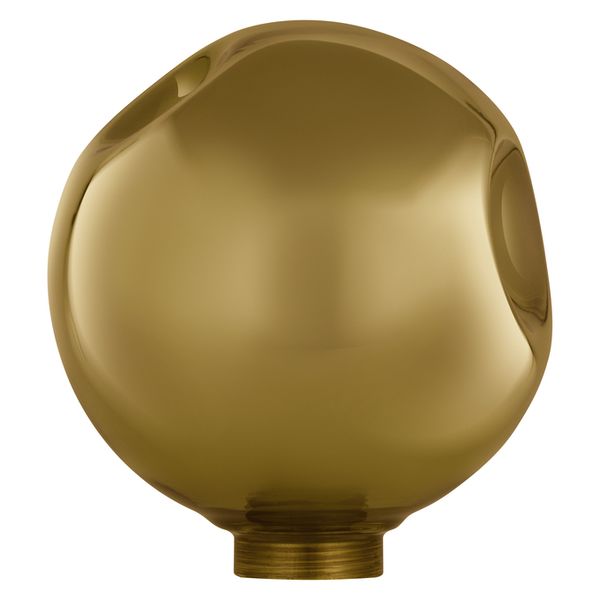 DECOR LED FLAT LAMP 3.5W 827 E27 Non-DIM IN ELECTRO GLASS SMALL GOLD - , изображение 7