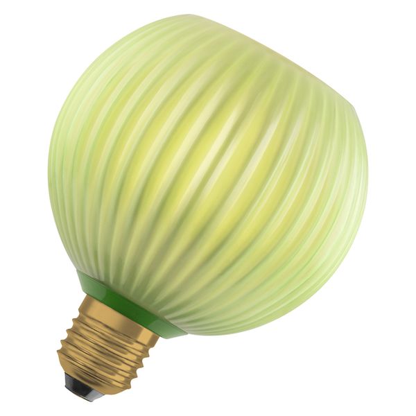 DECOR LED FLAT LAMP 3.5W 827 E27 Non-DIM IN COLOURED GLASS GLOBE GREEN - , изображение 15