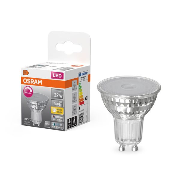 LED Superstar Plus PAR16 50 120° DIM 4.1W 927 GU10 - , изображение 5