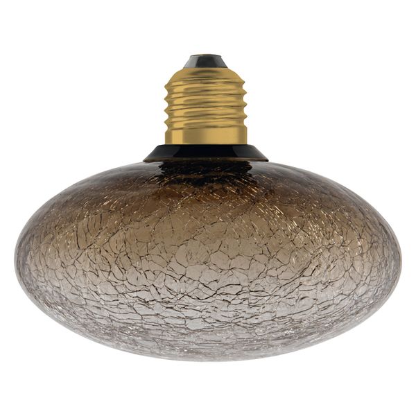 DECOR LED FLAT LAMP 3.5W 827 E27 Non-Dim IN CRACKED GLASS FLATTENED BROWN - , изображение 11