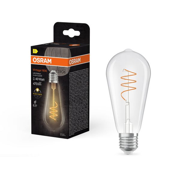 Vintage 1906 Edison 40 Spiral Filament 3.4W 827 Clear E27 - , изображение 15