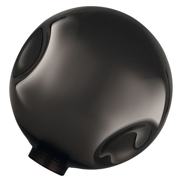 DECOR LED FLAT LAMP 3.5W 827 E27 Non-DIM IN ELECTRO GLASS MEDIUM BLACK - , изображение 3