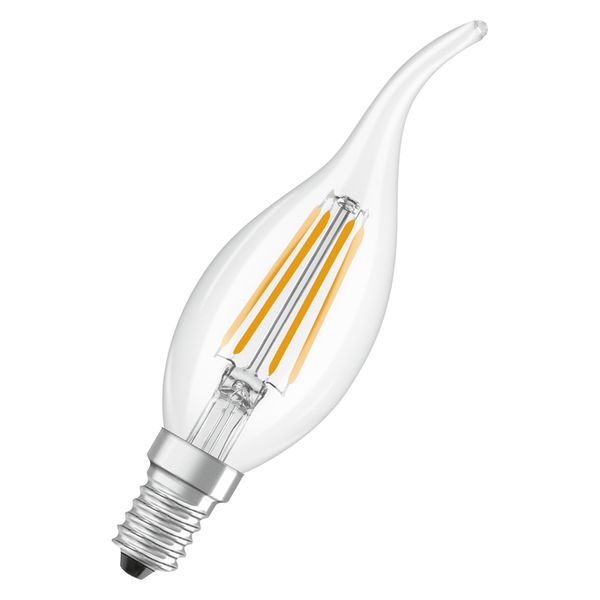 LED Star Classic BA 40 Filament 3.4W 827 Clear E14 - , изображение 5