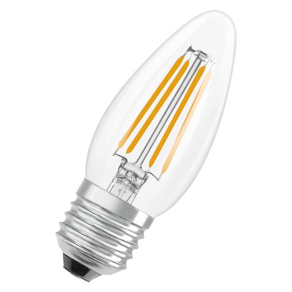 LED Star Classic B 40 Filament 3.4W 827 Clear E27 - , изображение 5