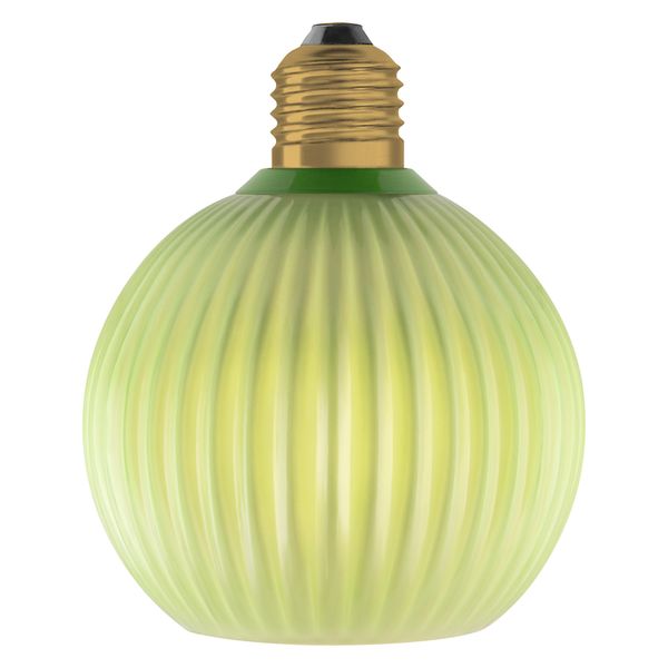 DECOR LED FLAT LAMP 3.5W 827 E27 Non-DIM IN COLOURED GLASS GLOBE GREEN - , изображение 13