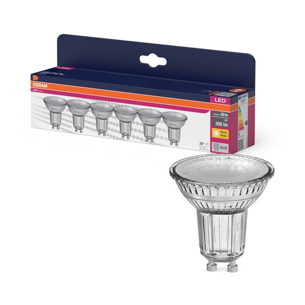 LED Value PAR16 50 36° 4.3W 827 GU10 - , изображение 5