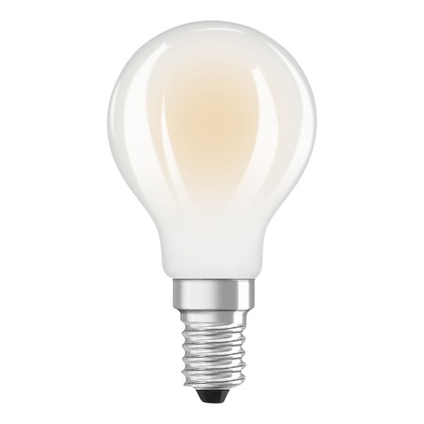 LED Classic P 60 Filament Energy efficiency class A 3.8W 840 Frosted E14 - , изображение 3