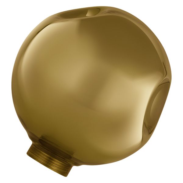 DECOR LED FLAT LAMP 3.5W 827 E27 Non-DIM IN ELECTRO GLASS SMALL GOLD - , изображение 3