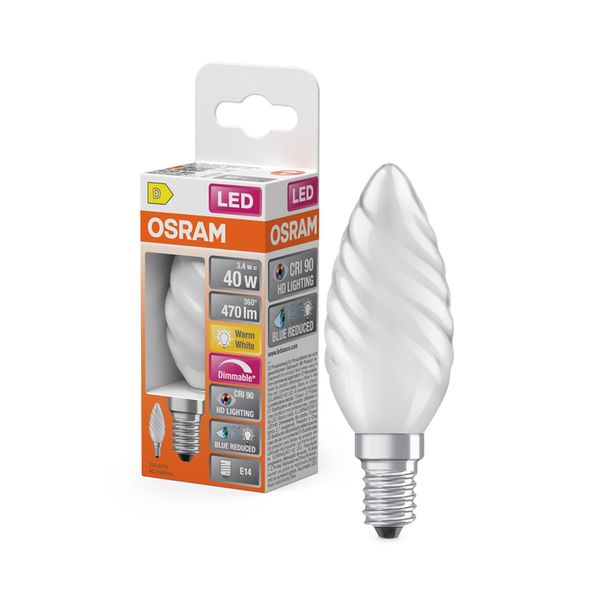 LED Superstar Plus Classic BW 40 Filament DIM 3.4W 927 Frosted E14 - , изображение 7