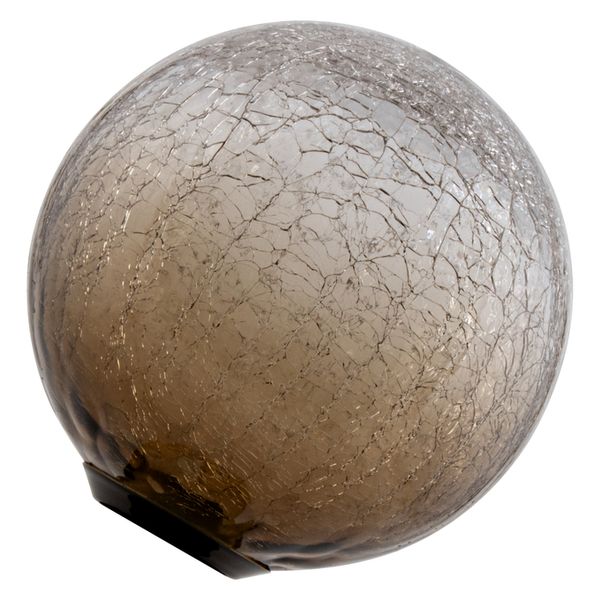 DECOR LED FLAT LAMP 3.5W 827 E27 Non-Dim IN CRACKED GLASS ROUND BROWN - , изображение 3