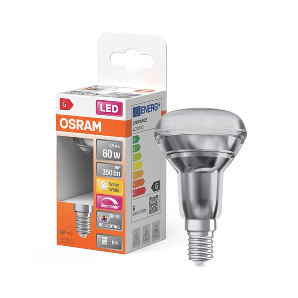 LED Superstar R50 60 36° DIM 5.9W 927 E14 - , изображение 5