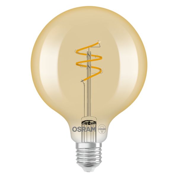 Vintage 1906 Globe 95 40 Spiral Filament DIM 4.9W 927 Gold E27 - , изображение 3