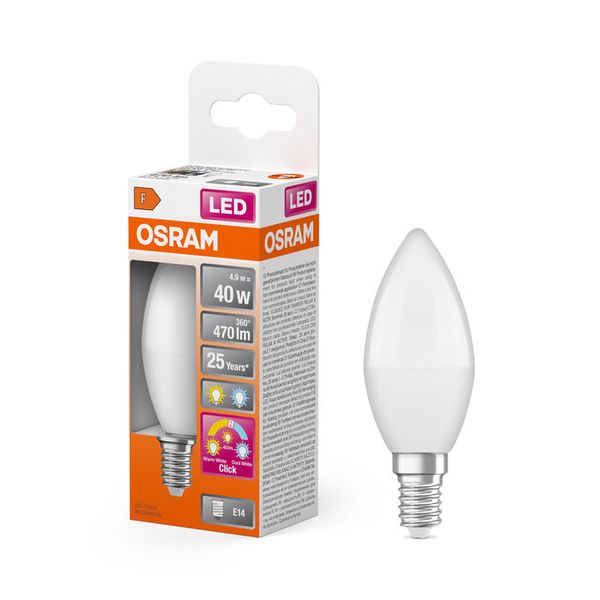 LED Superstar classic B 40 Relax/Active/Sleep 4.9W 827/840 Frosted E14 3x click - , изображение 9