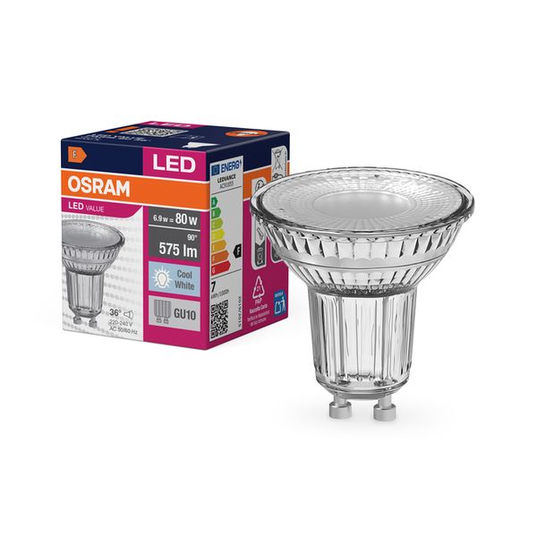 LED Value PAR16 80 36° 6.9W 840 GU10 - , изображение 5